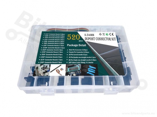 Dupont connector kit 520-delig